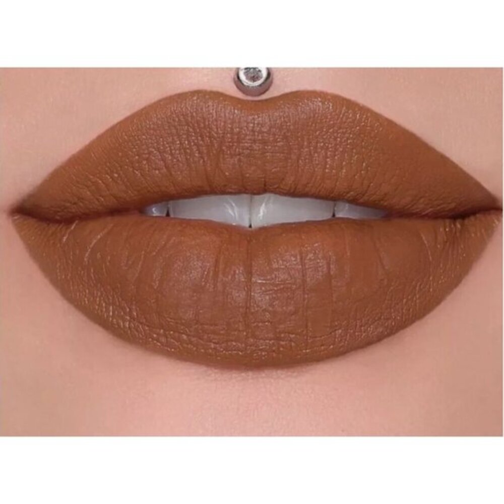 Jeffree Star Velvet Trap Chocolate Fondue Brown Red Lipstick New Full Size
